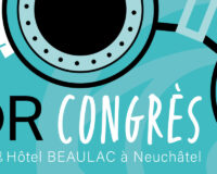 Affiche du congrès AOR 2026, les 3 et 4 octobre à l'Hôtel Beaulac, Neuchâtel